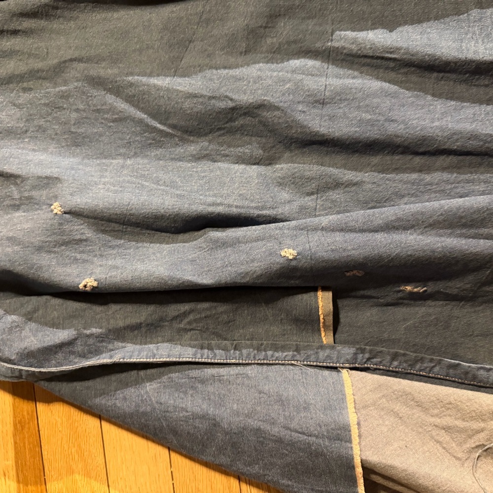Vivienne Westwood Asymmetrical Dark Blue Skirt - Picture 5 of 8